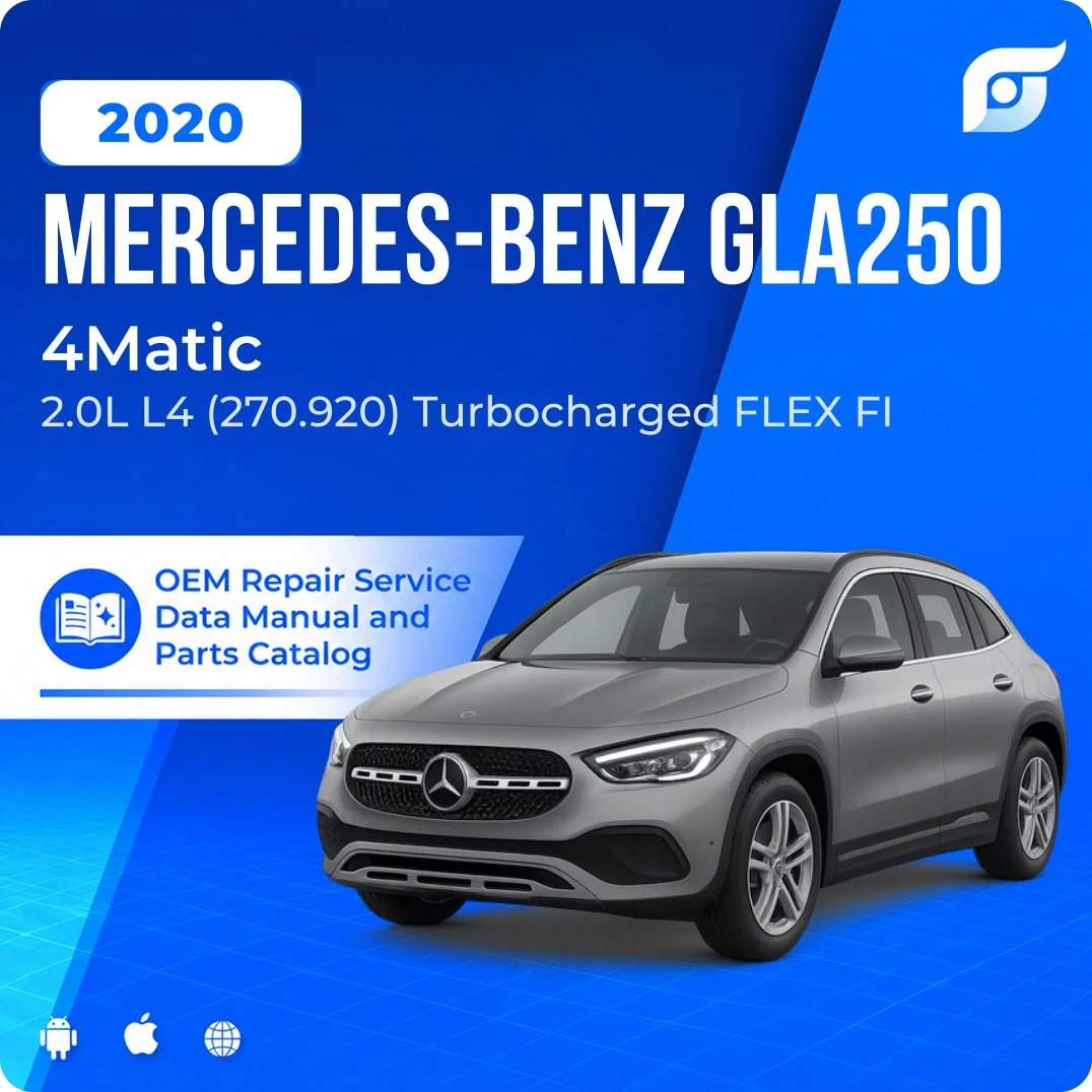 2020 Mercedes-Benz GLA250 4Matic - OEM Repair Service Manual