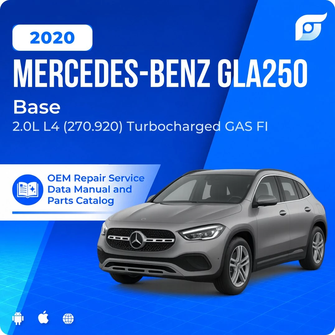 2020 Mercedes-Benz GLA250 Base - OEM Repair Service Manual