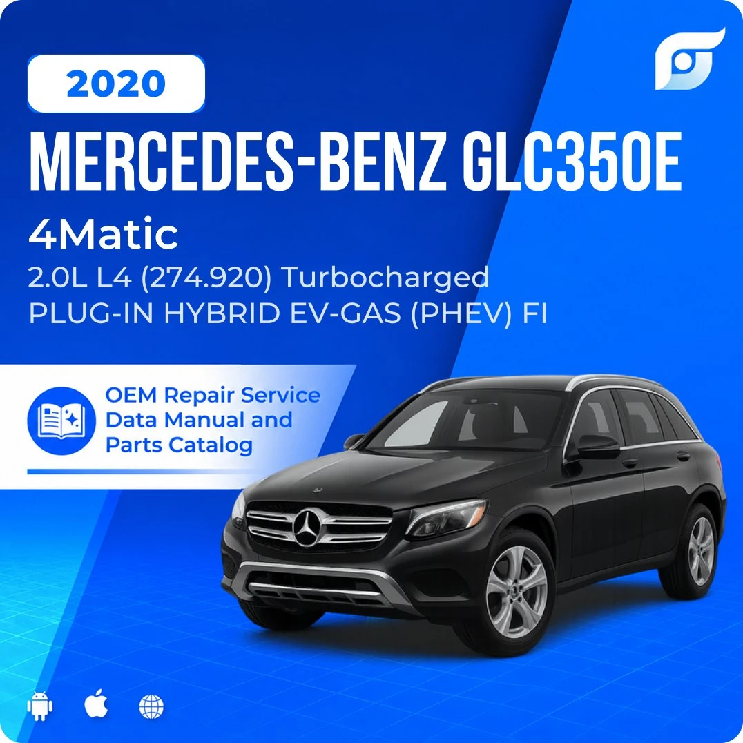 2020 Mercedes-Benz GLC350e 4Matic - OEM Repair Service Manual