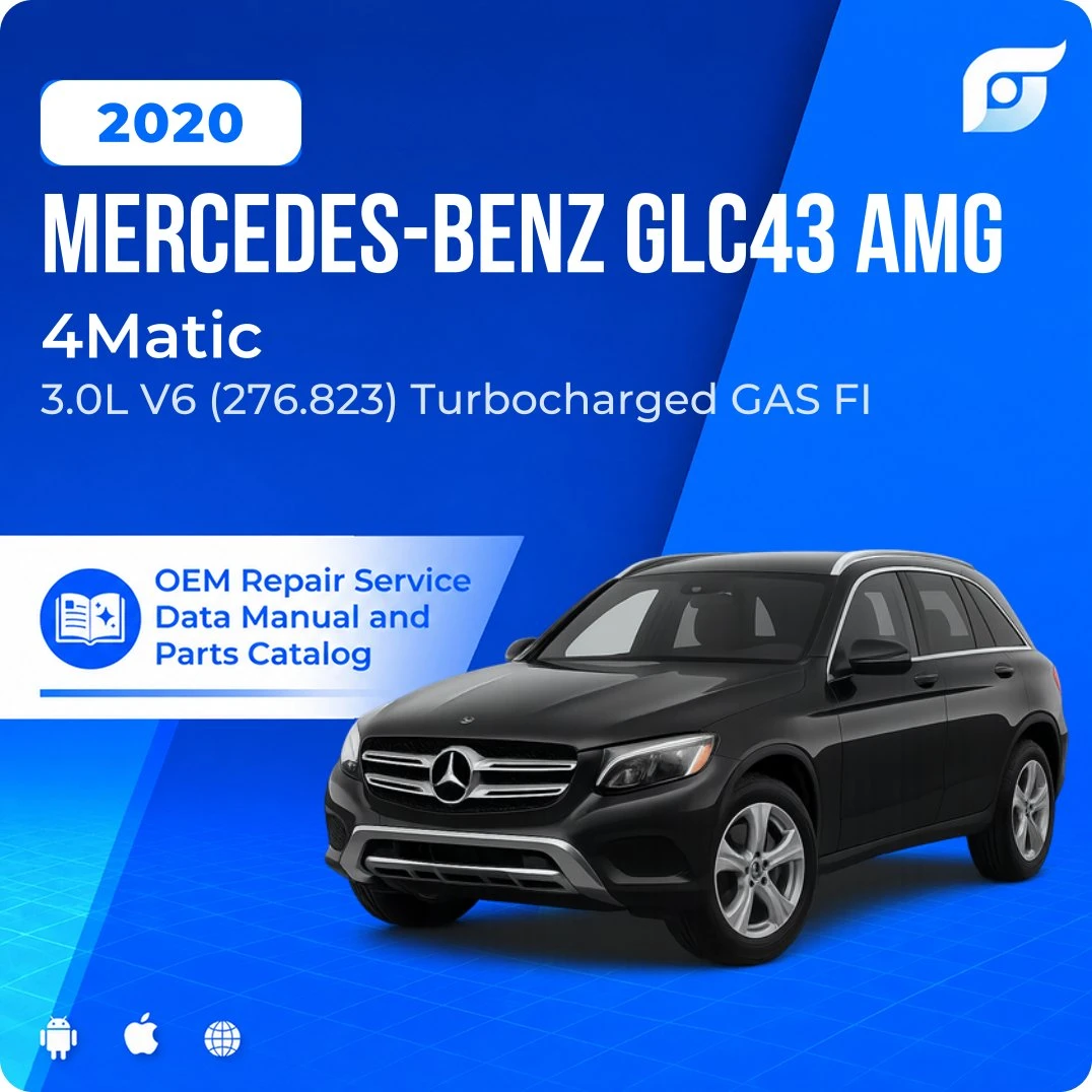 2020 Mercedes-Benz GLC43 AMG 4Matic - OEM Repair Service Manual