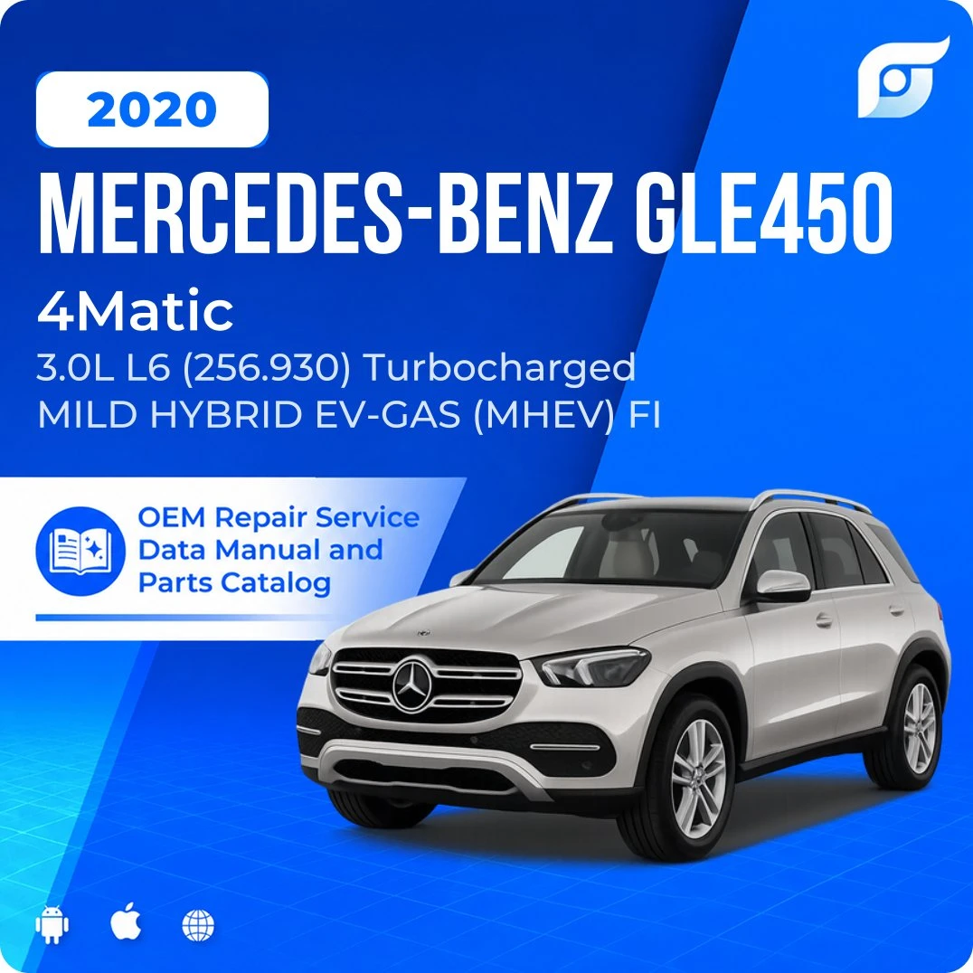 2020 Mercedes-Benz GLE450 4Matic - OEM Repair Service Manual