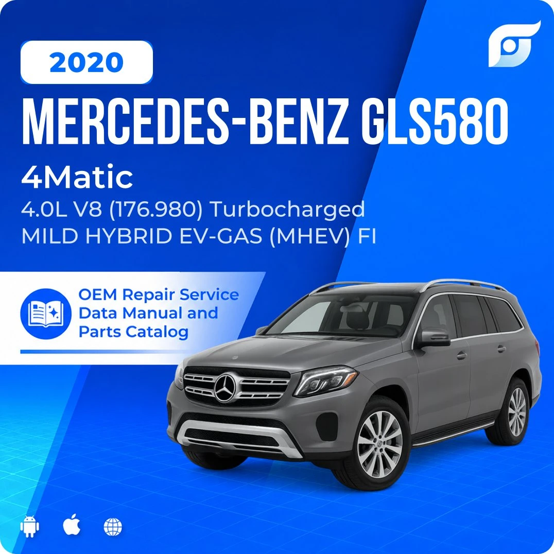 2020 Mercedes-Benz GLS580 4Matic - OEM Repair Service Manual