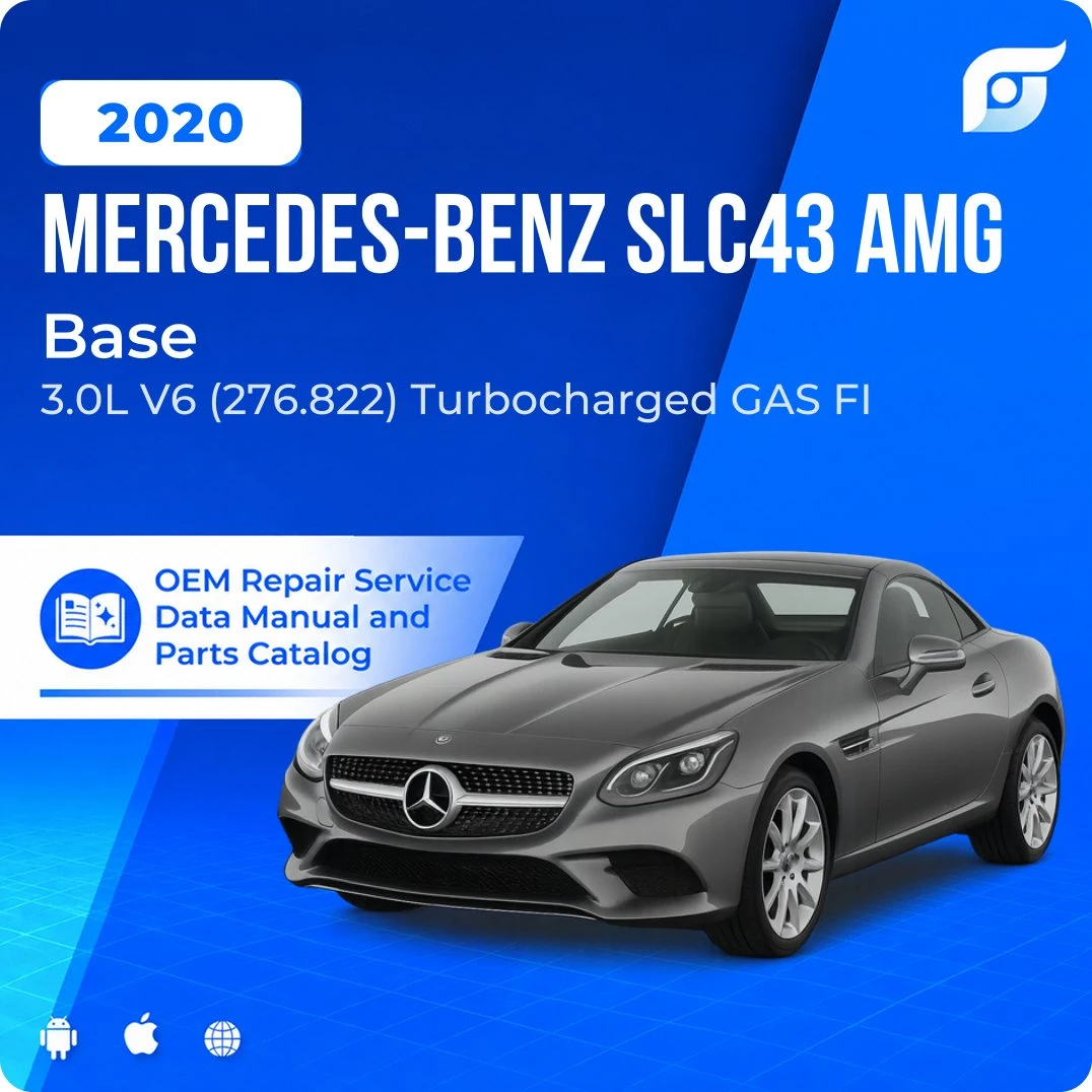 2020 Mercedes-Benz SLC43 AMG Base - OEM Repair Service Manual