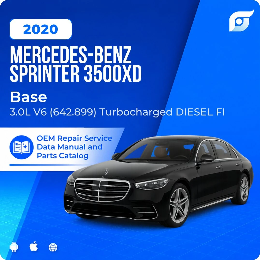 2020 Mercedes-Benz Sprinter 3500XD Base - OEM Repair Service Manual