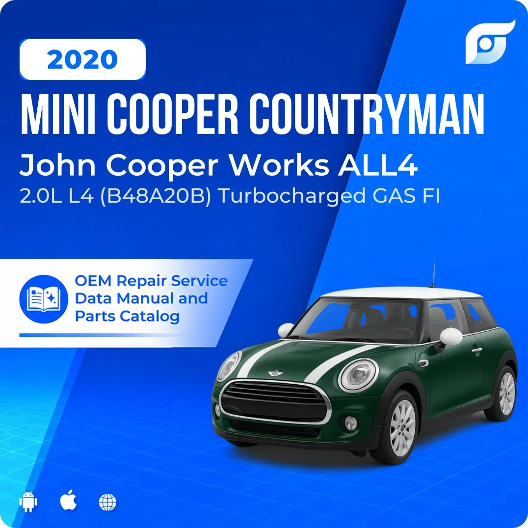 2020 Mini Cooper Countryman John Cooper Works ALL4 - OEM Repair Service Manual