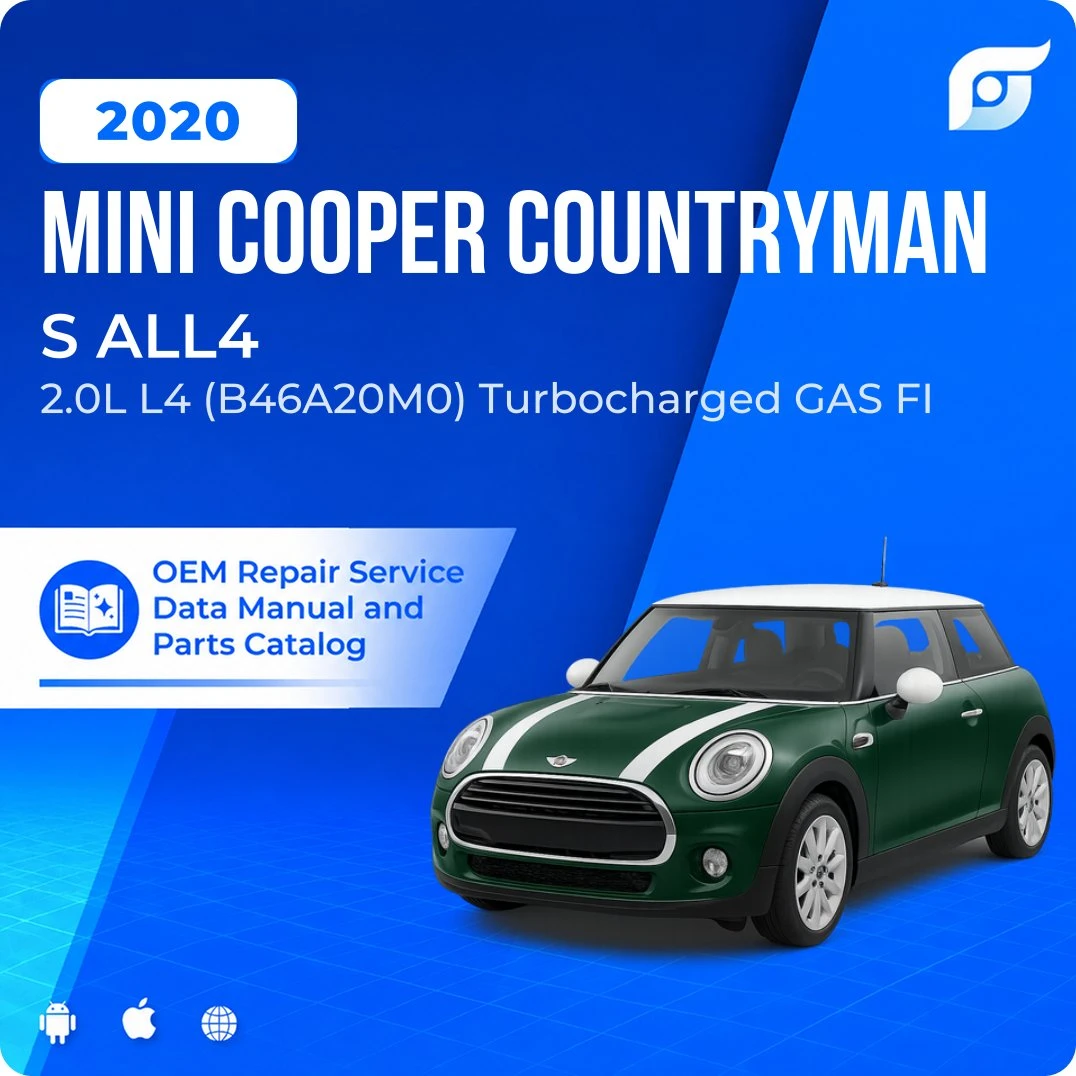 2020 Mini Cooper Countryman S ALL4 - OEM Repair Service Manual