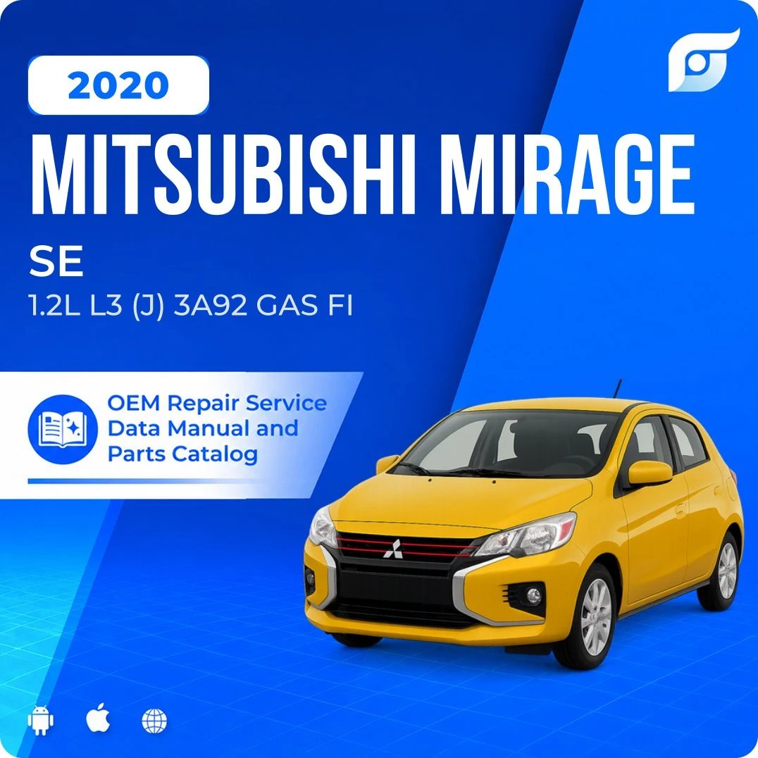 2020 Mitsubishi Mirage SE - OEM Repair Service Manual