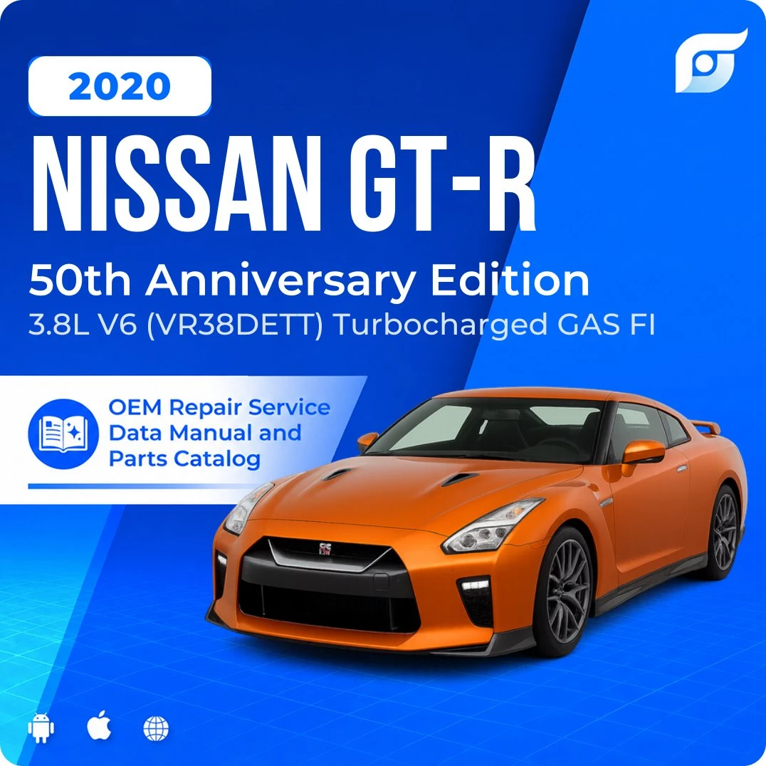 2020 Nissan GT-R 50th Anniversary Edition - OEM Repair Service Manual