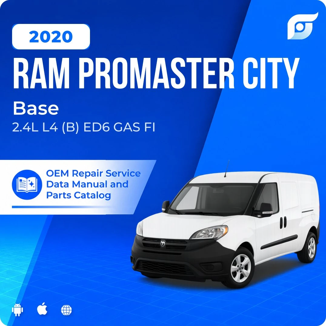2020 Ram ProMaster City Base - OEM Repair Service Manual