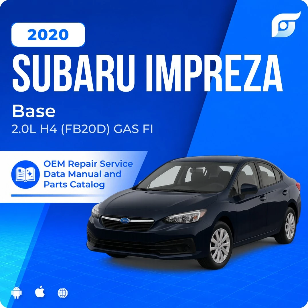 2020 Subaru Impreza Base - OEM Repair Service Manual
