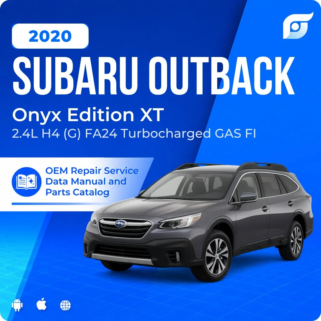 2020 Subaru Outback Onyx Edition XT - OEM Repair Service Manual