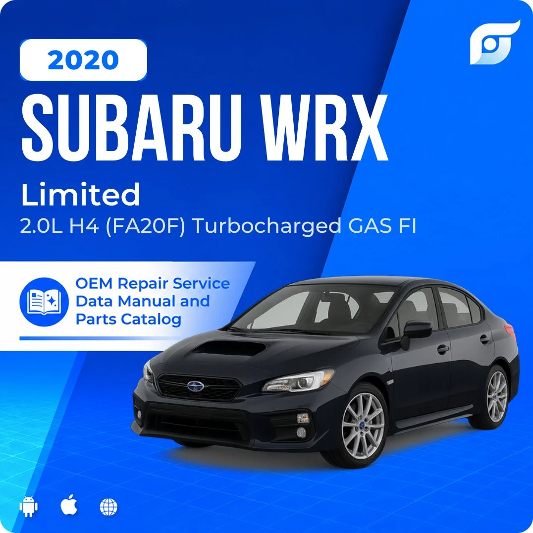 2020 Subaru WRX Limited - OEM Repair Service Manual