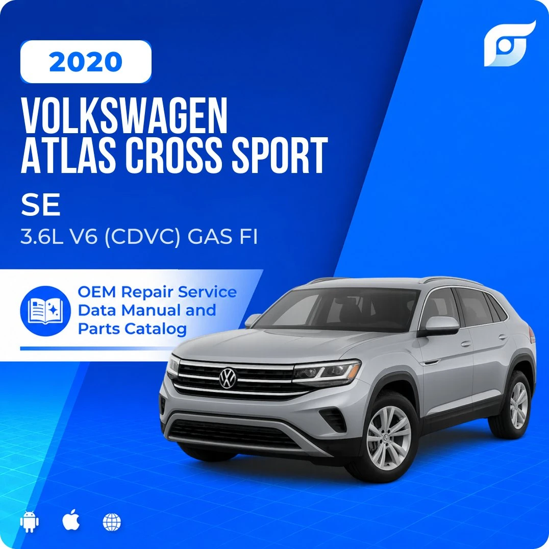 2020 Volkswagen Atlas Cross Sport SE - OEM Repair Service Manual