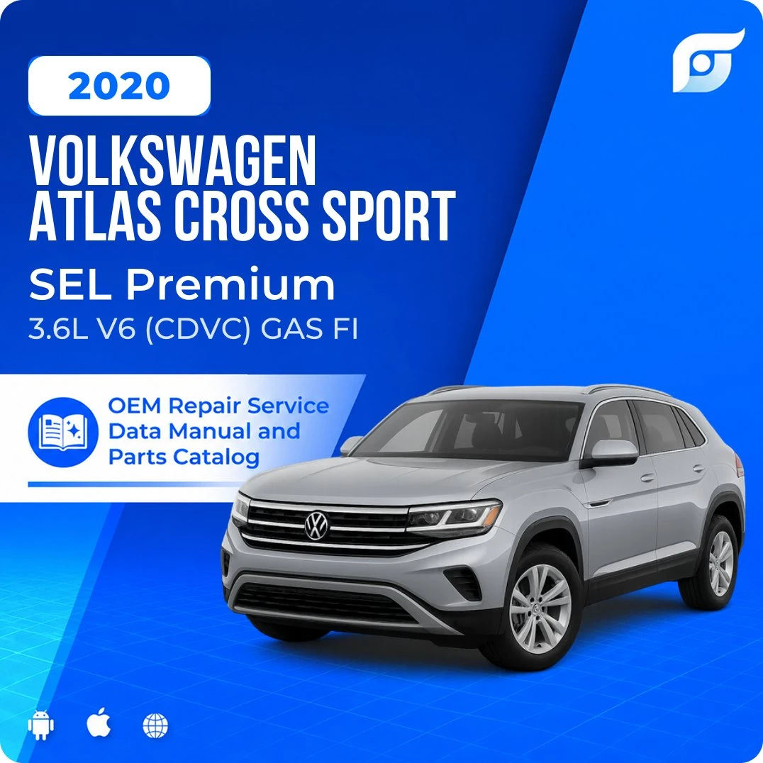 2020 Volkswagen Atlas Cross Sport SEL Premium - OEM Repair Service Manual