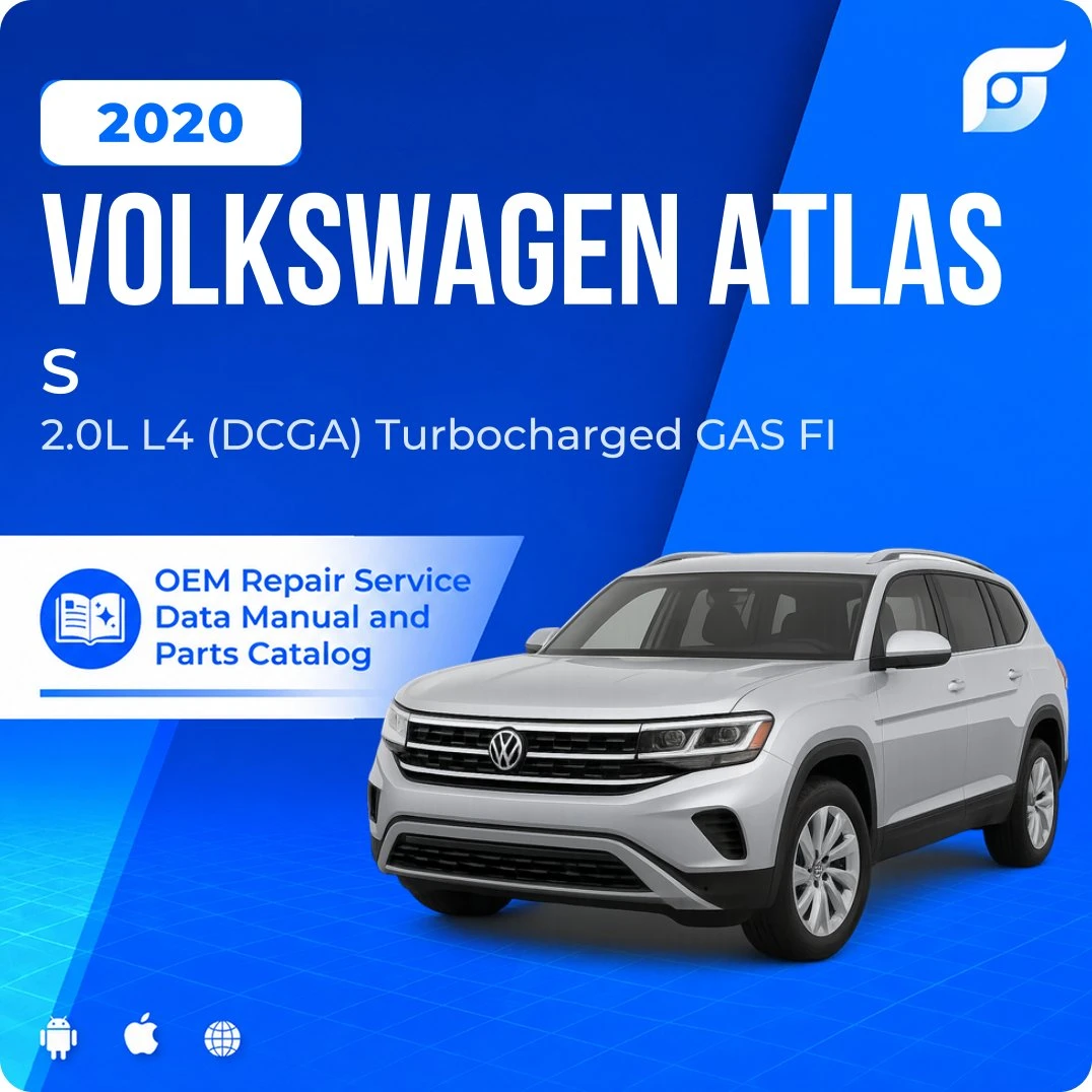 2020 Volkswagen Atlas S - OEM Repair Service Manual