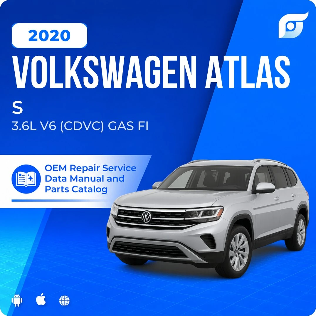 2020 Volkswagen Atlas S - OEM Repair Service Manual