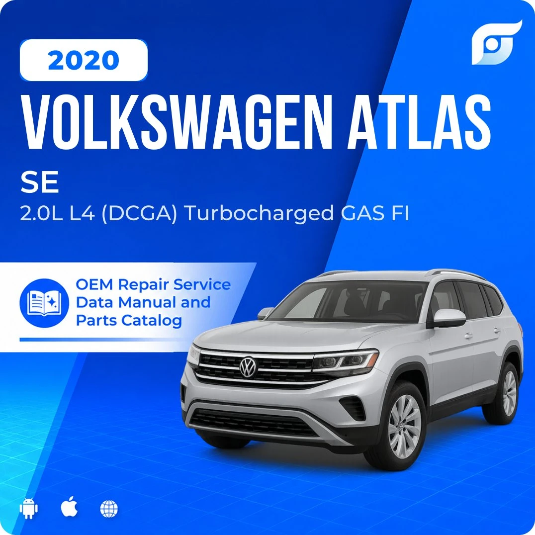 2020 Volkswagen Atlas SE - OEM Repair Service Manual