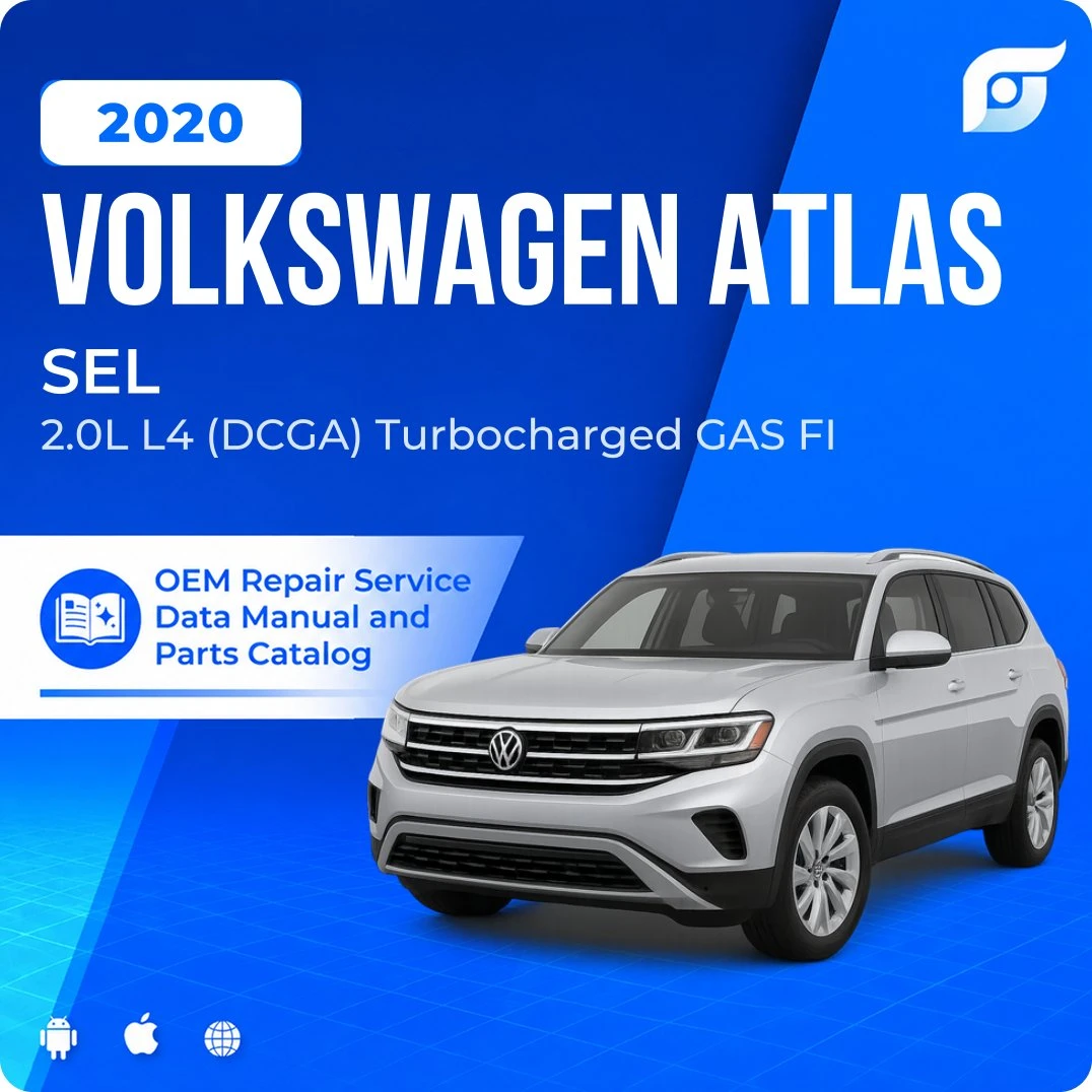 2020 Volkswagen Atlas SEL - OEM Repair Service Manual