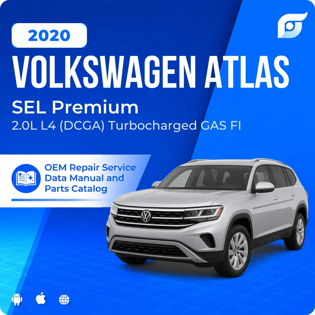 2020 Volkswagen Atlas SEL Premium - OEM Repair Service Manual