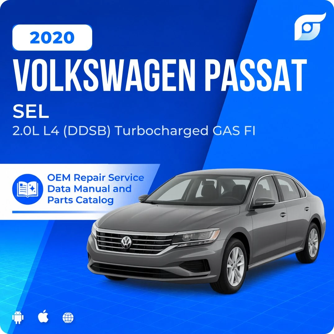 2020 Volkswagen Passat SEL - OEM Repair Service Manual