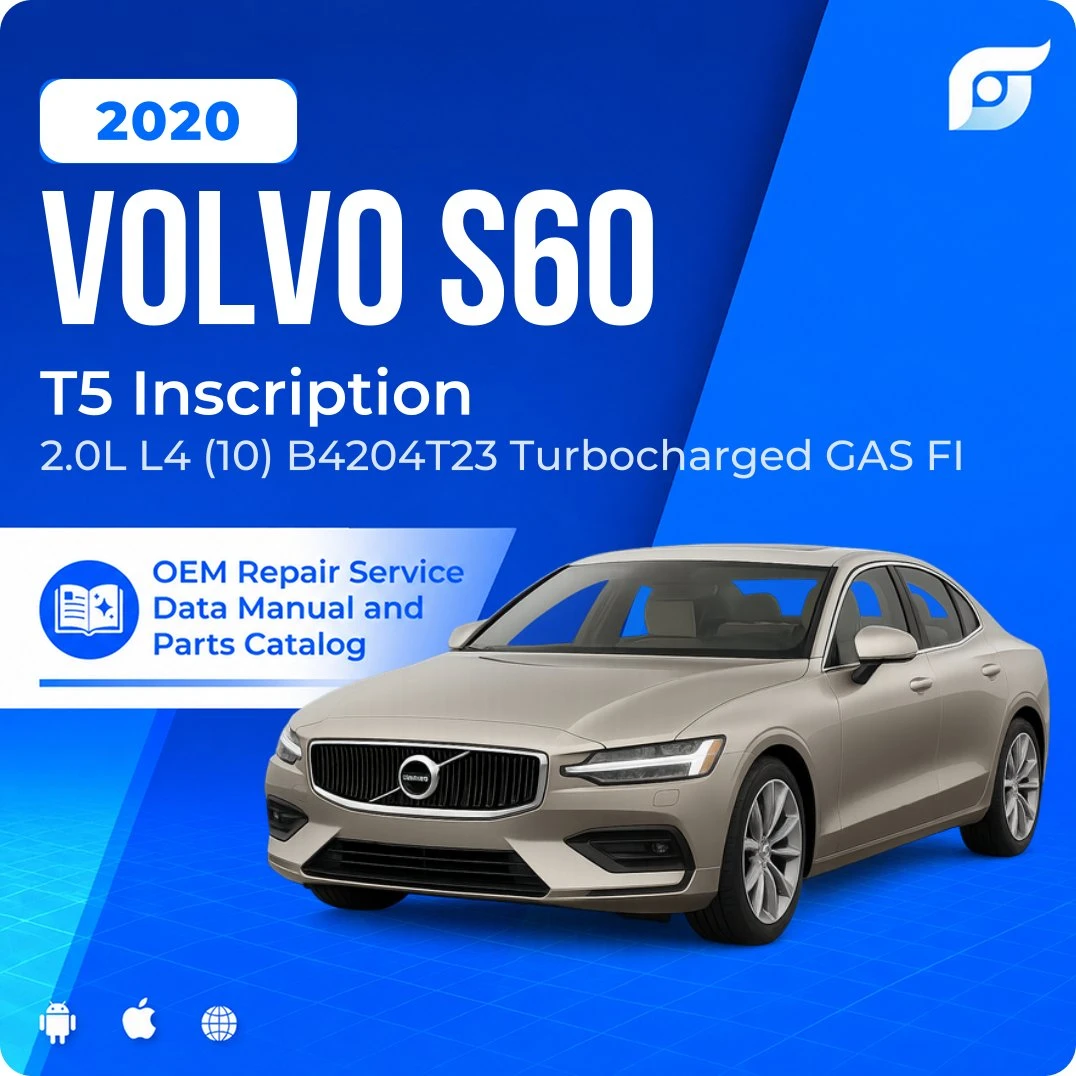 2020 Volvo S60 T5 Inscription - OEM Repair Service Manual