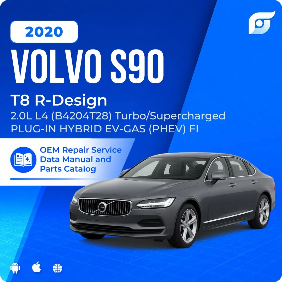 2020 Volvo S90 T8 R-Design - OEM Repair Service Manual