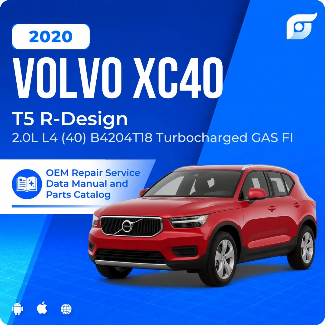 2020 Volvo XC40 T5 R-Design - OEM Repair Service Manual