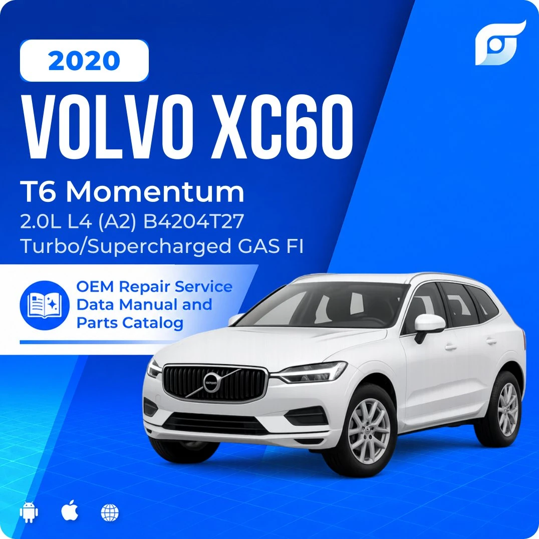 2020 Volvo XC60 T6 Momentum - OEM Repair Service Manual