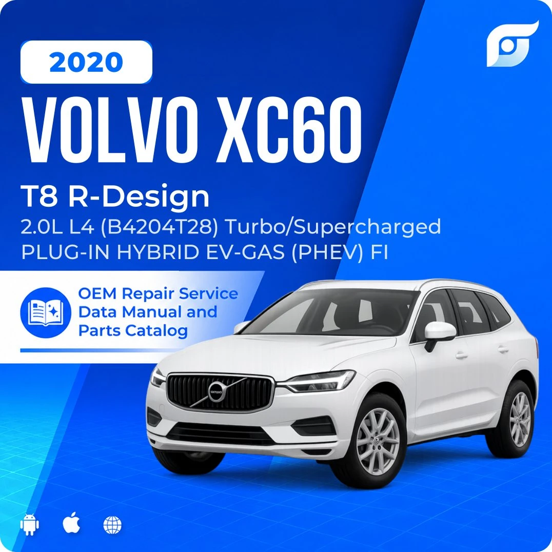 2020 Volvo XC60 T8 R-Design - OEM Repair Service Manual