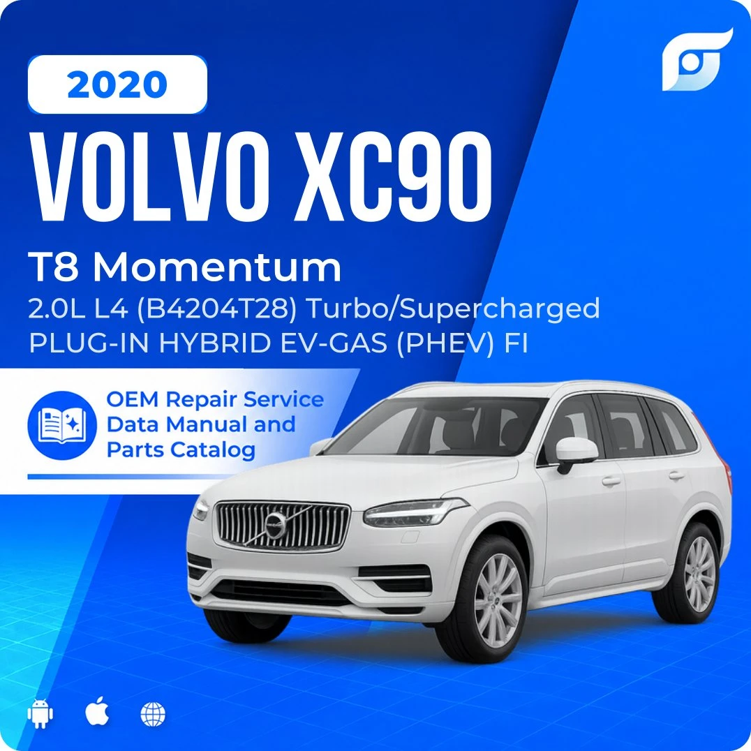 2020 Volvo XC90 T8 Momentum - OEM Repair Service Manual