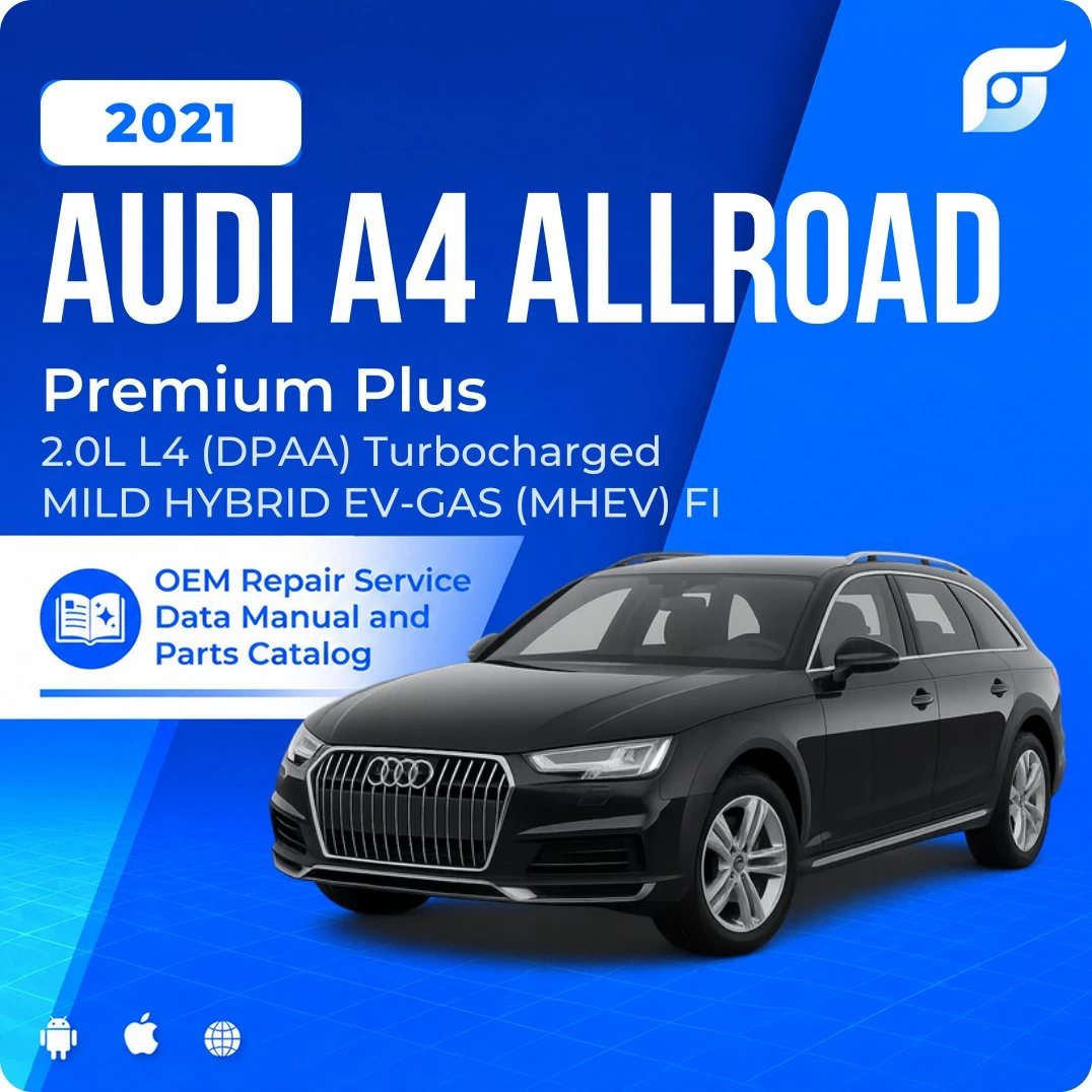 2021 Audi A4 allroad Premium Plus - OEM Repair Service Manual