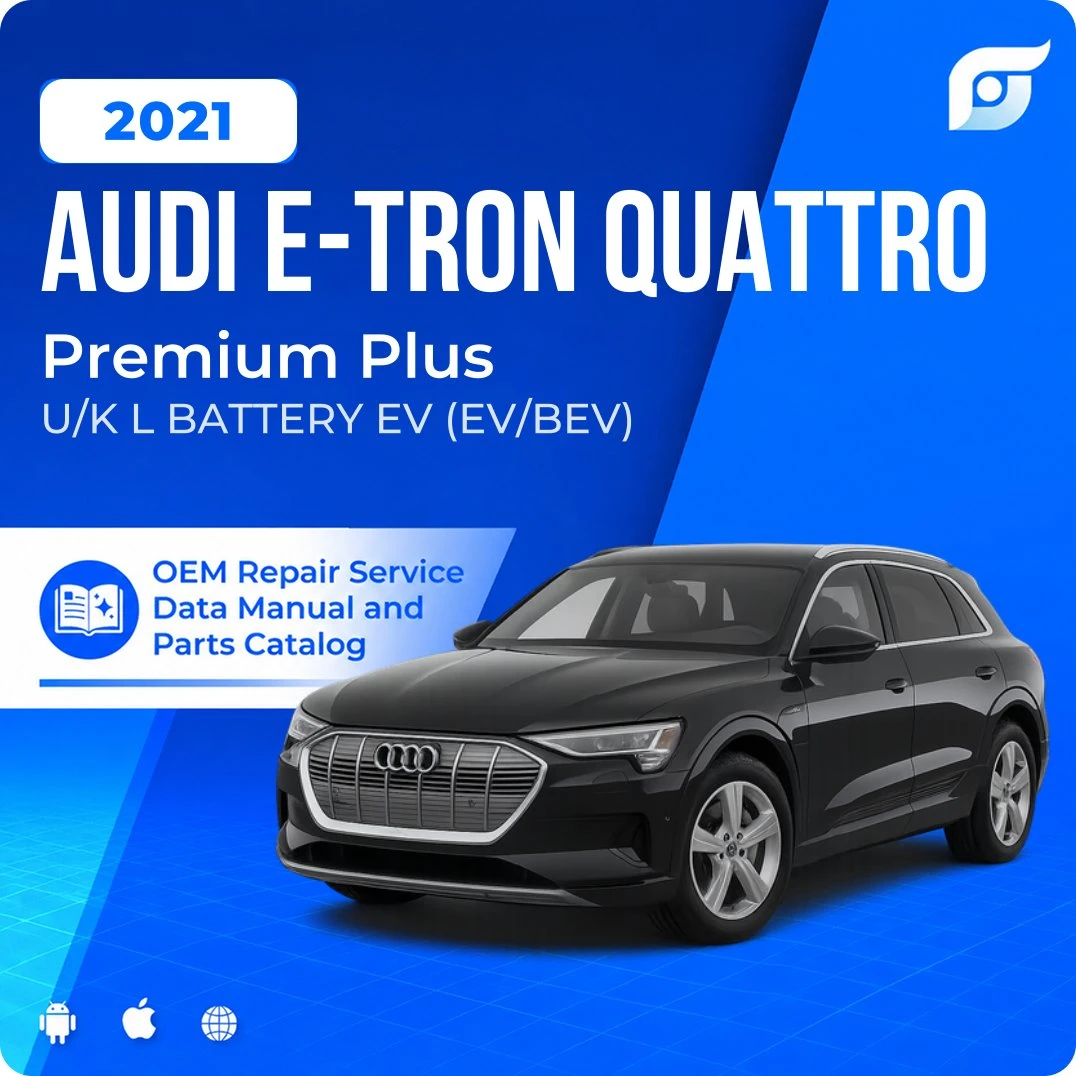 2021 Audi e-tron Quattro Premium Plus - OEM Repair Service Manual