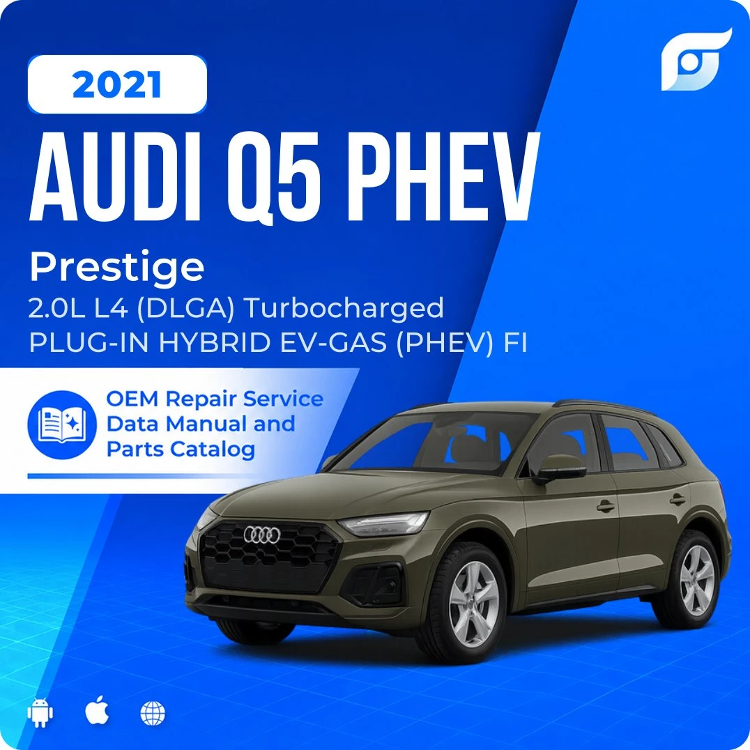 2021 Audi Q5 PHEV Prestige - OEM Repair Service Manual