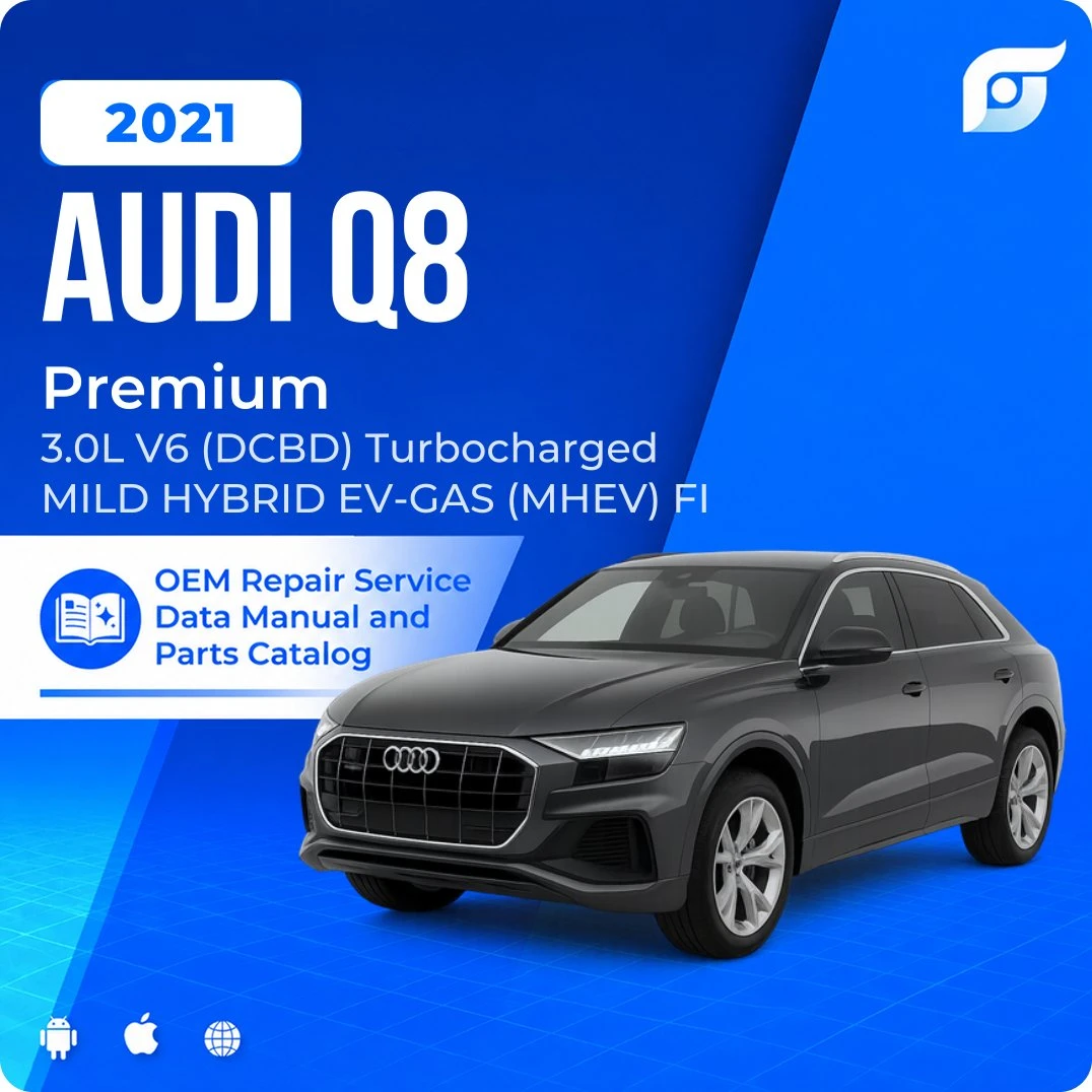 2021 Audi Q8 Premium - OEM Repair Service Manual