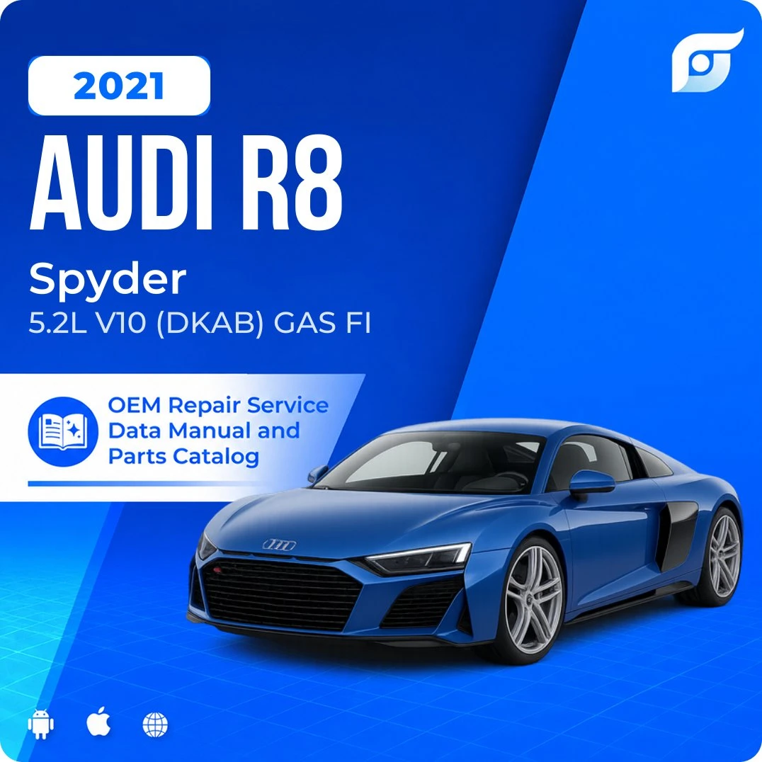 2021 Audi R8 Spyder - OEM Repair Service Manual