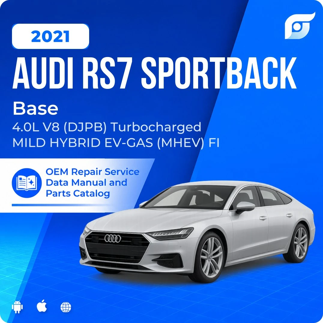 2021 Audi RS7 Sportback Base - OEM Repair Service Manual