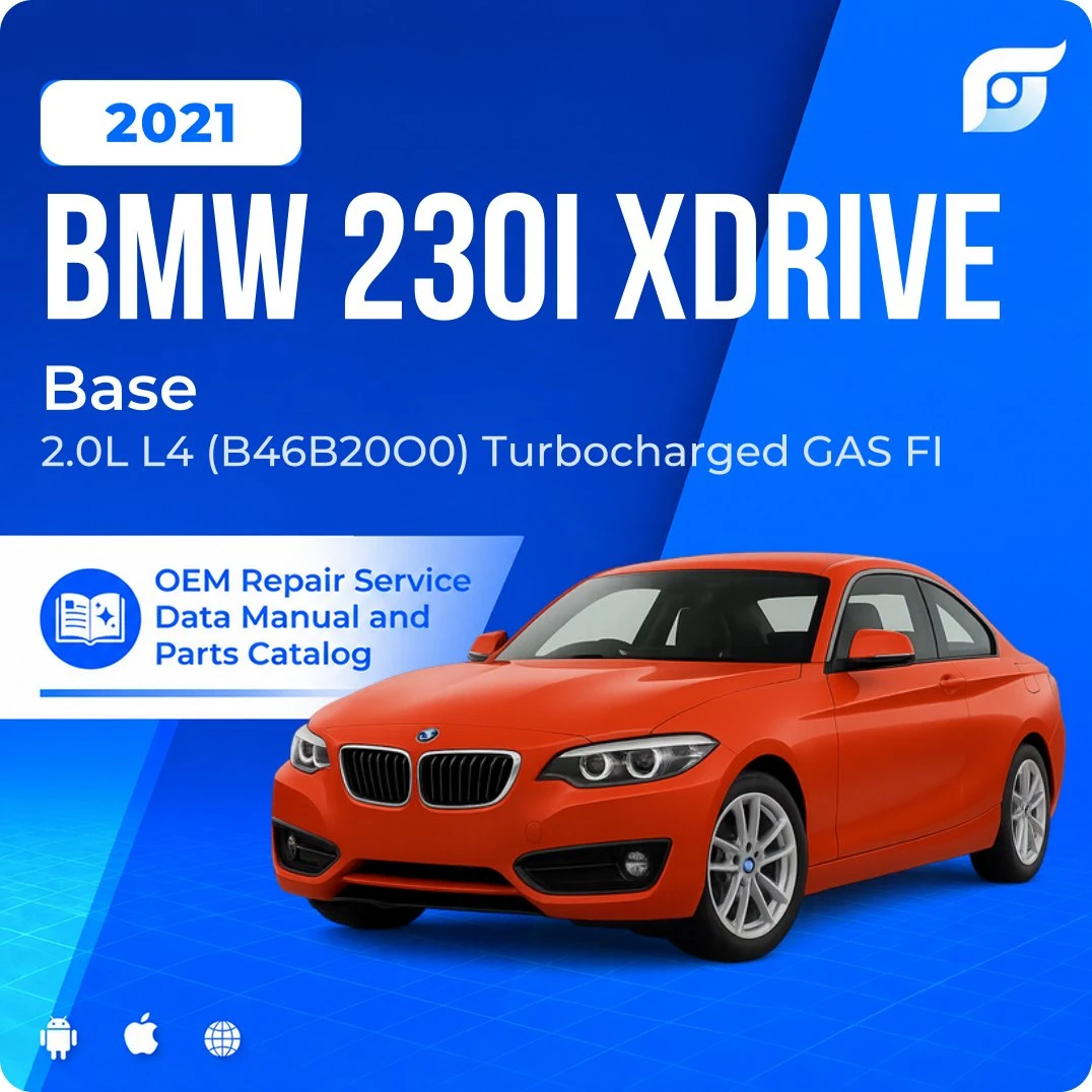 2021 BMW 230i xDrive Base - OEM Repair Service Manual