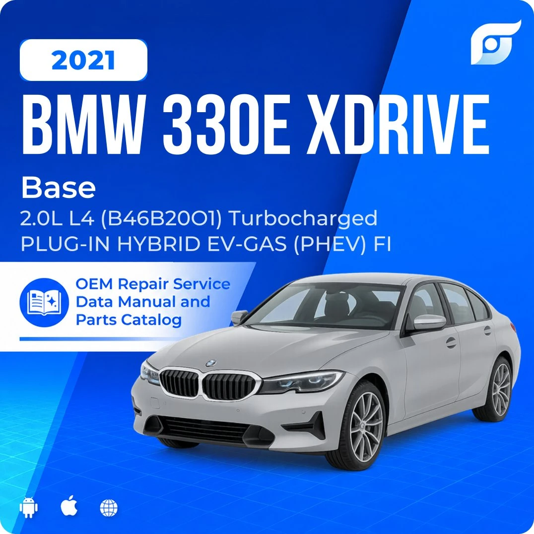 2021 BMW 330e xDrive Base - OEM Repair Service Manual