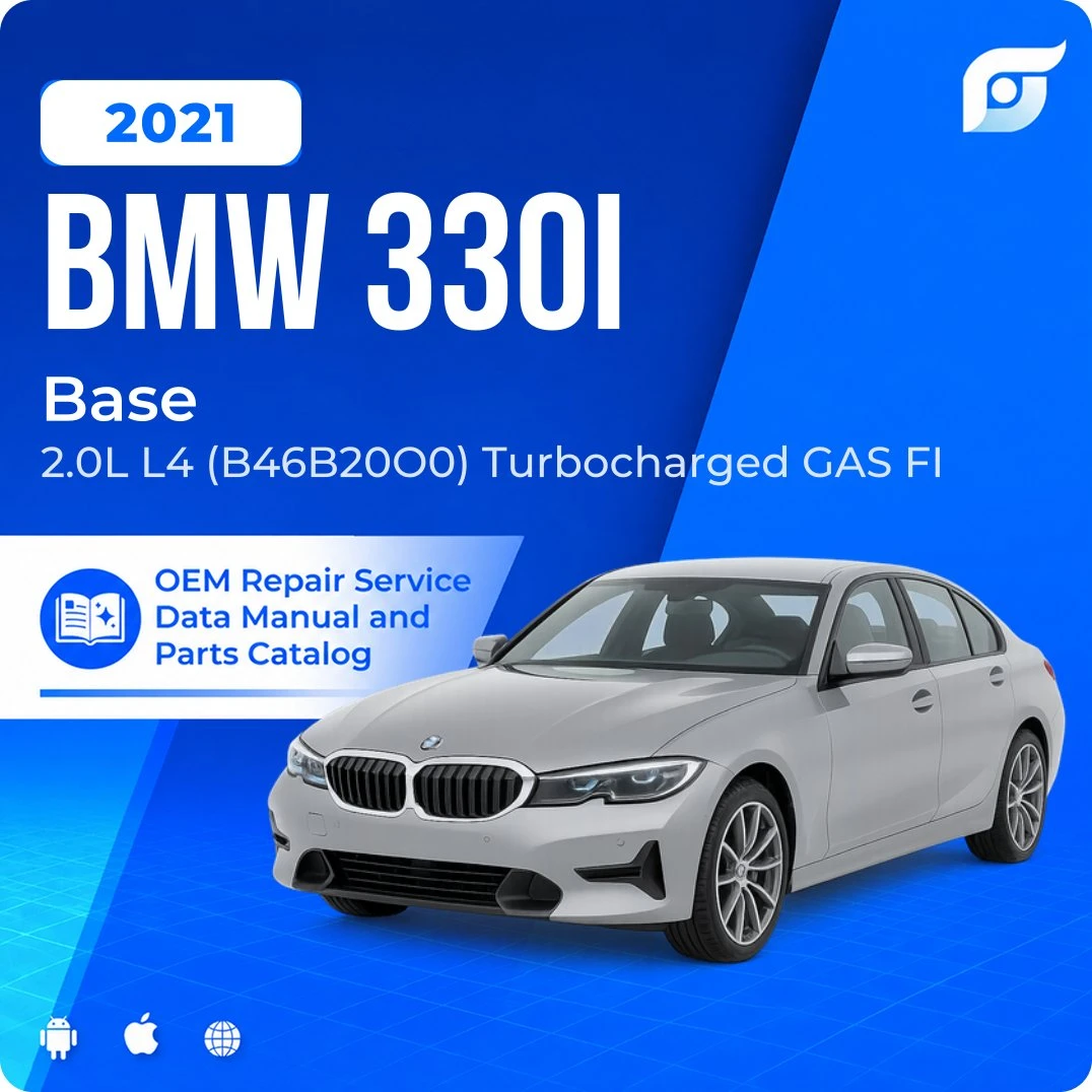 2021 BMW 330i Base - OEM Repair Service Manual