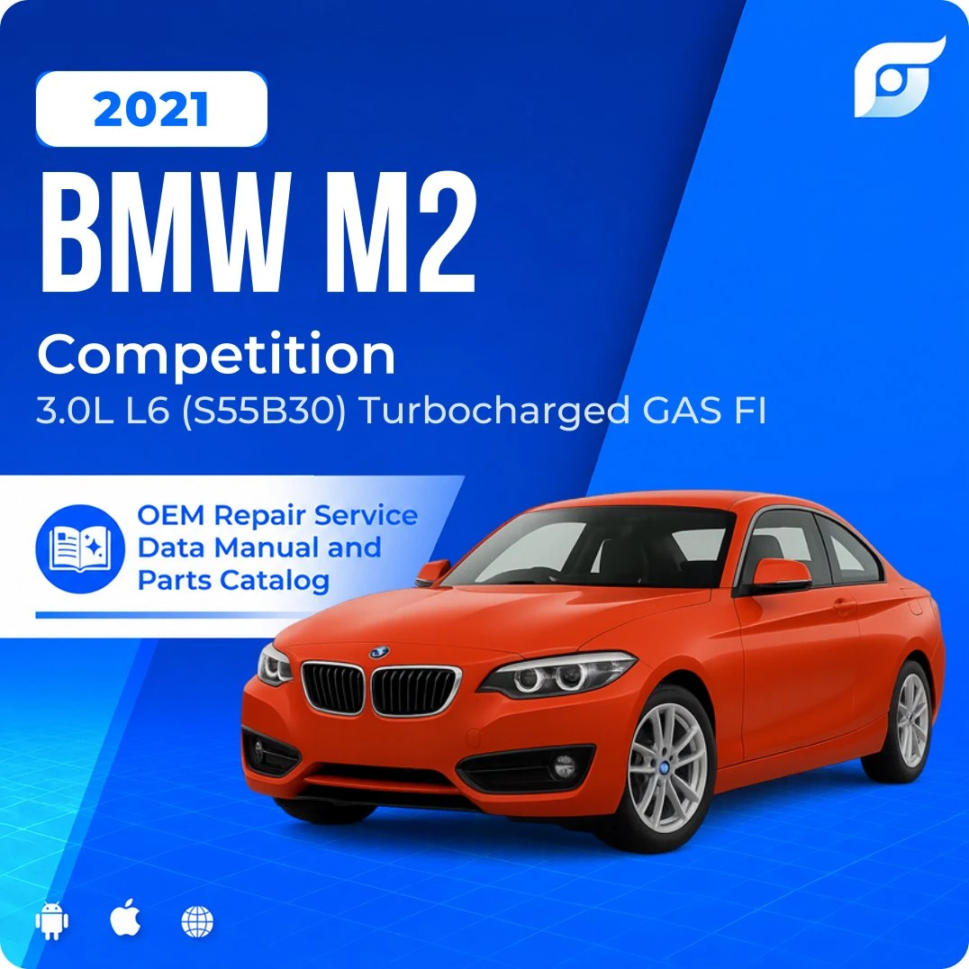 2021 BMW M2 Competition - OEM Repair Service Manual