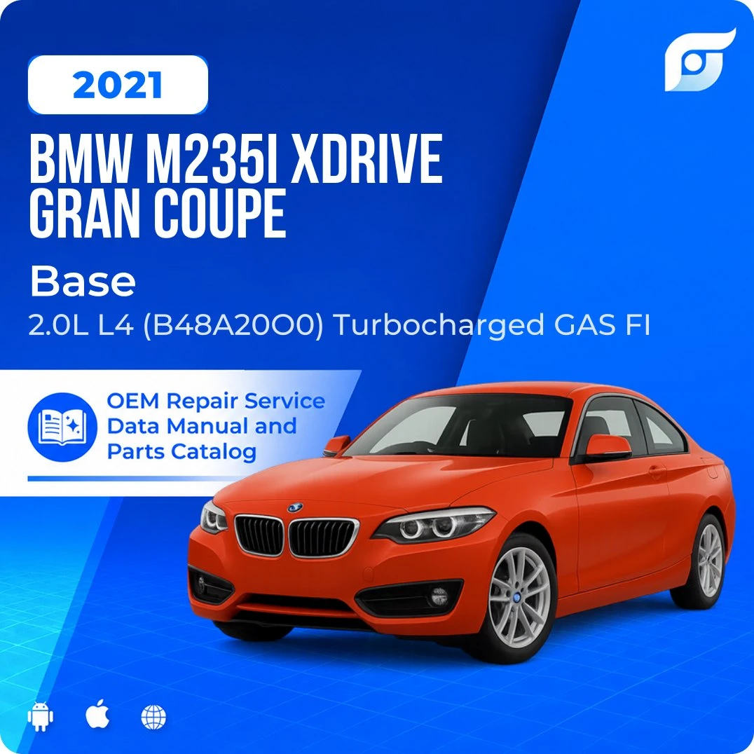 2021 BMW M235i xDrive Gran Coupe Base - OEM Repair Service Manual