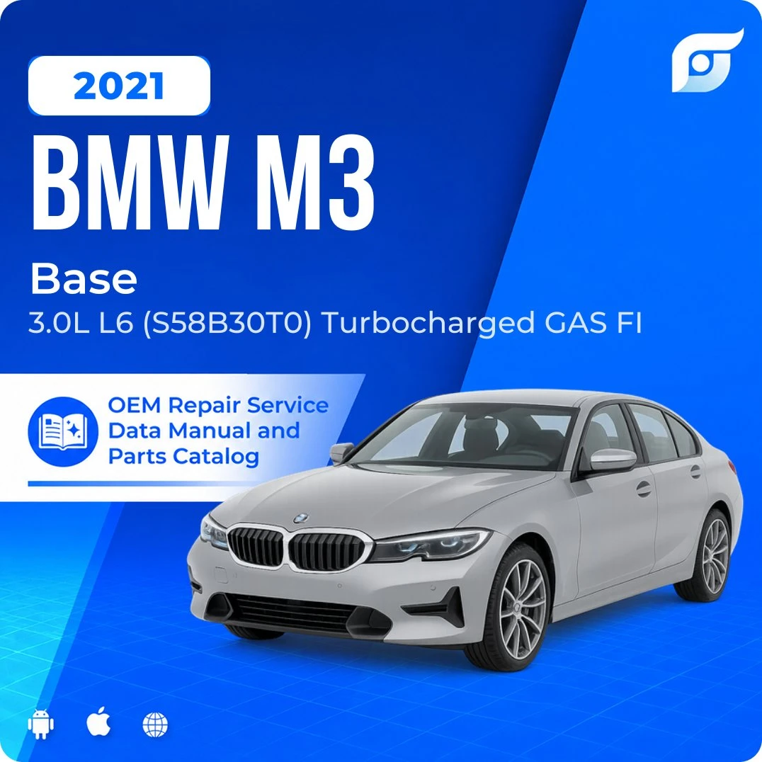 2021 BMW M3 Base - OEM Repair Service Manual