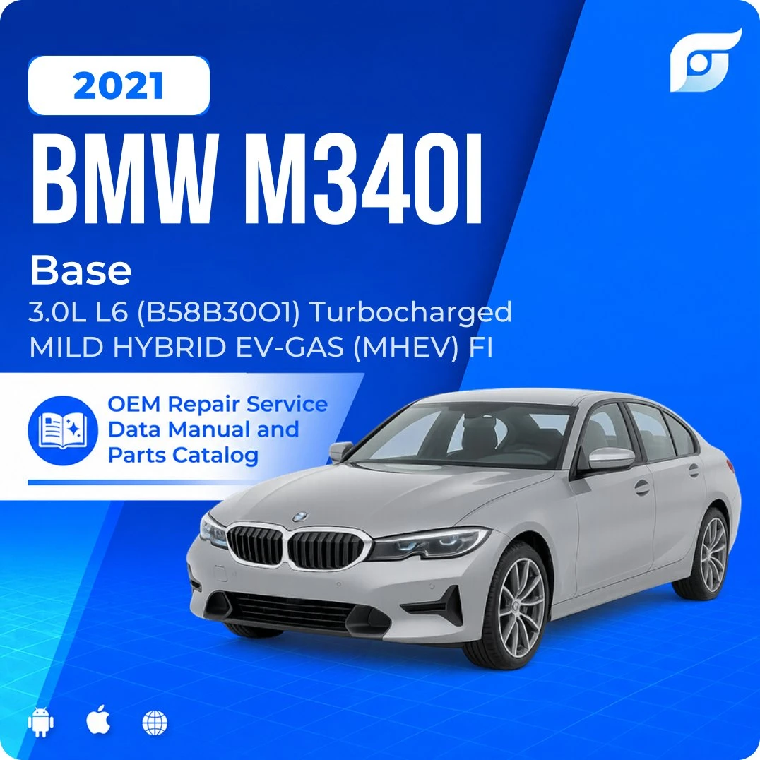 2021 BMW M340i Base - OEM Repair Service Manual