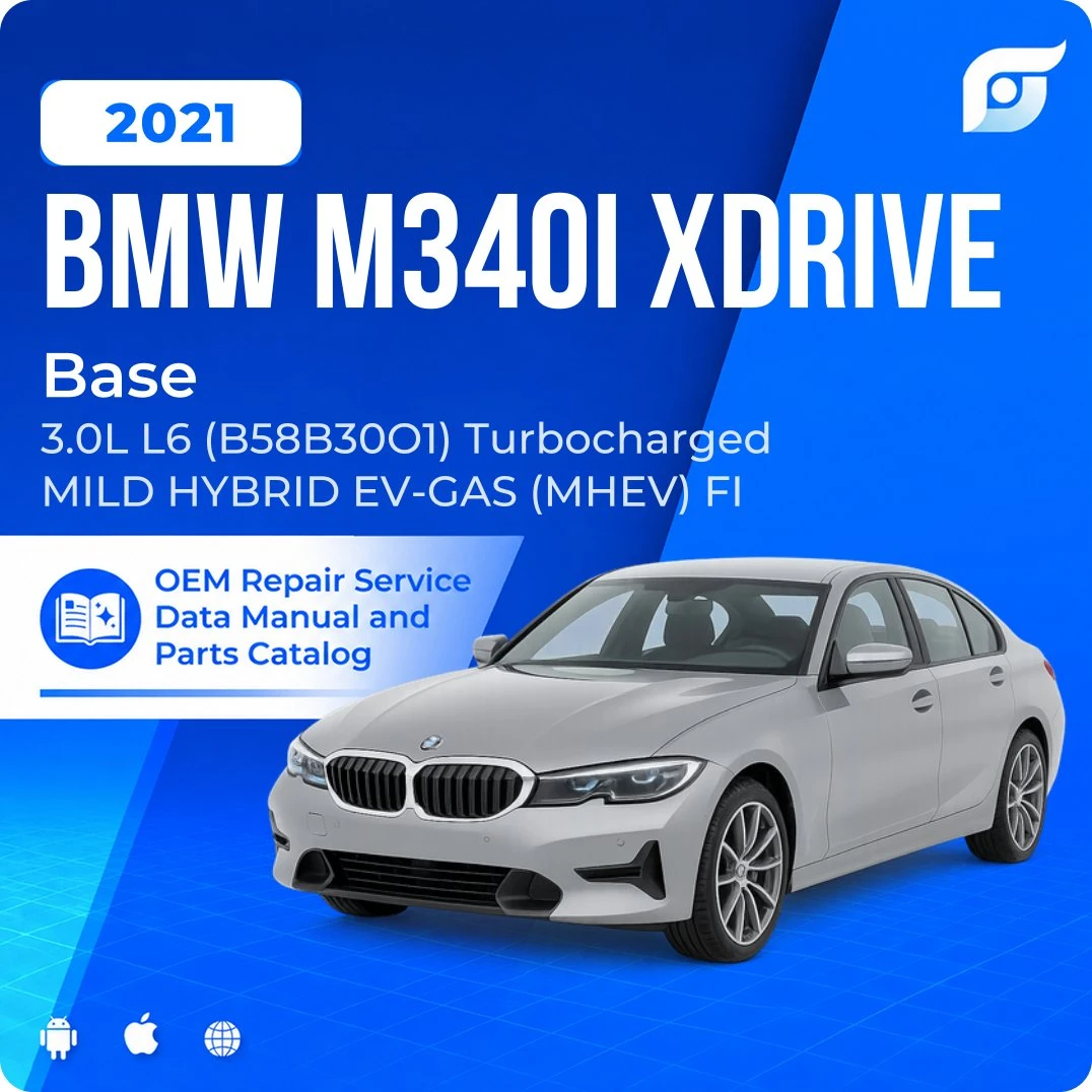2021 BMW M340i xDrive Base - OEM Repair Service Manual