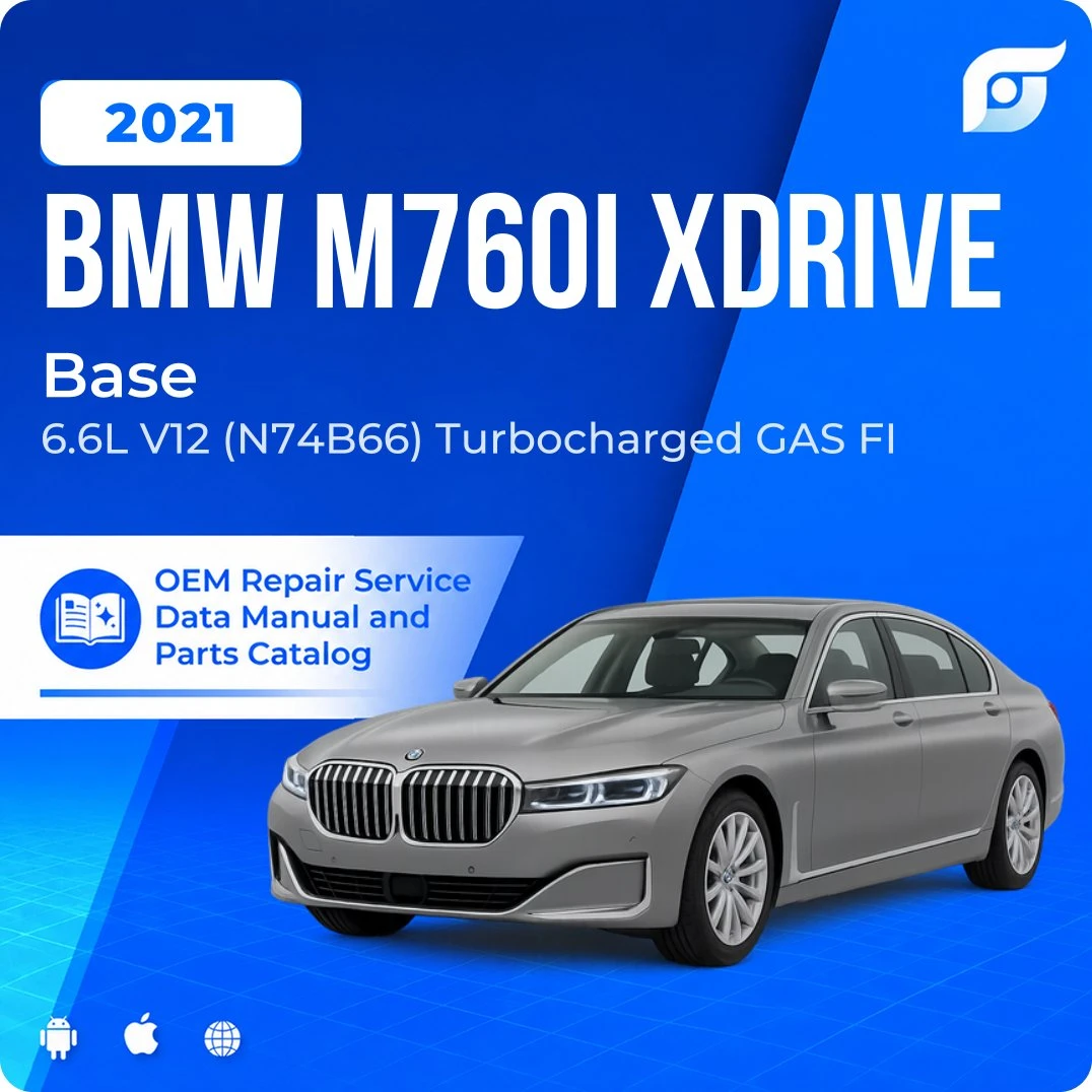 2021 BMW M760i xDrive Base - OEM Repair Service Manual