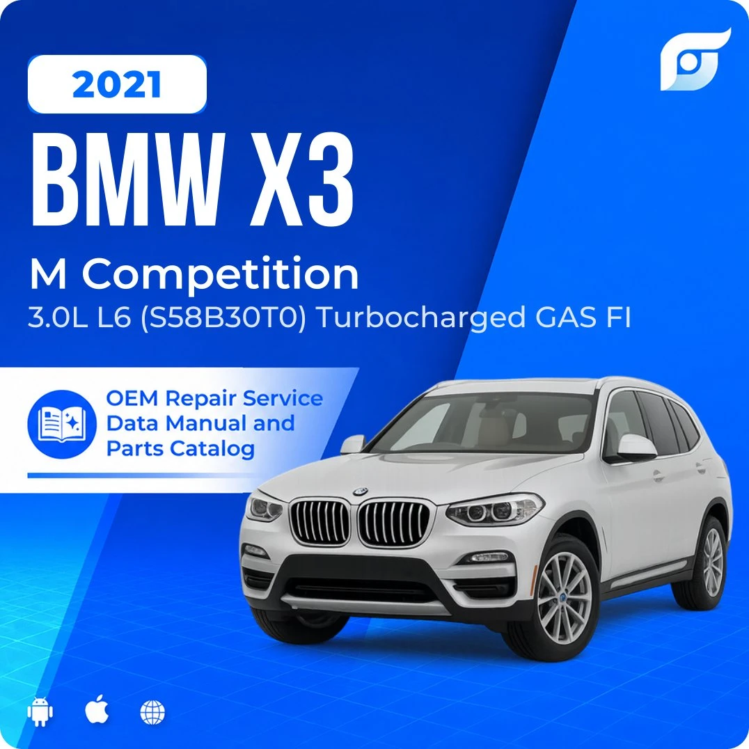 2021 BMW X3 M Competition - OEM Repair Service Manual