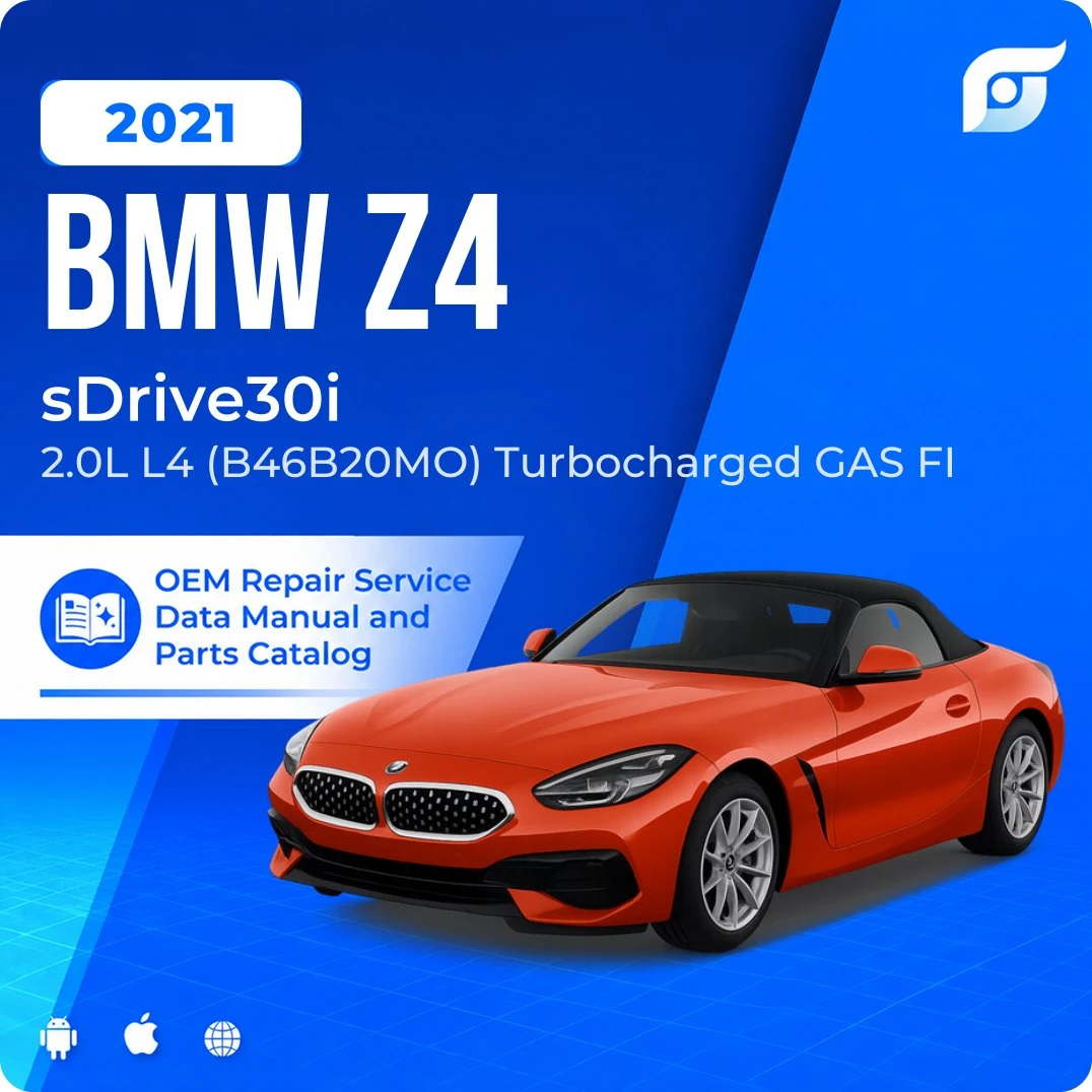 2021 BMW Z4 sDrive30i - OEM Repair Service Manual