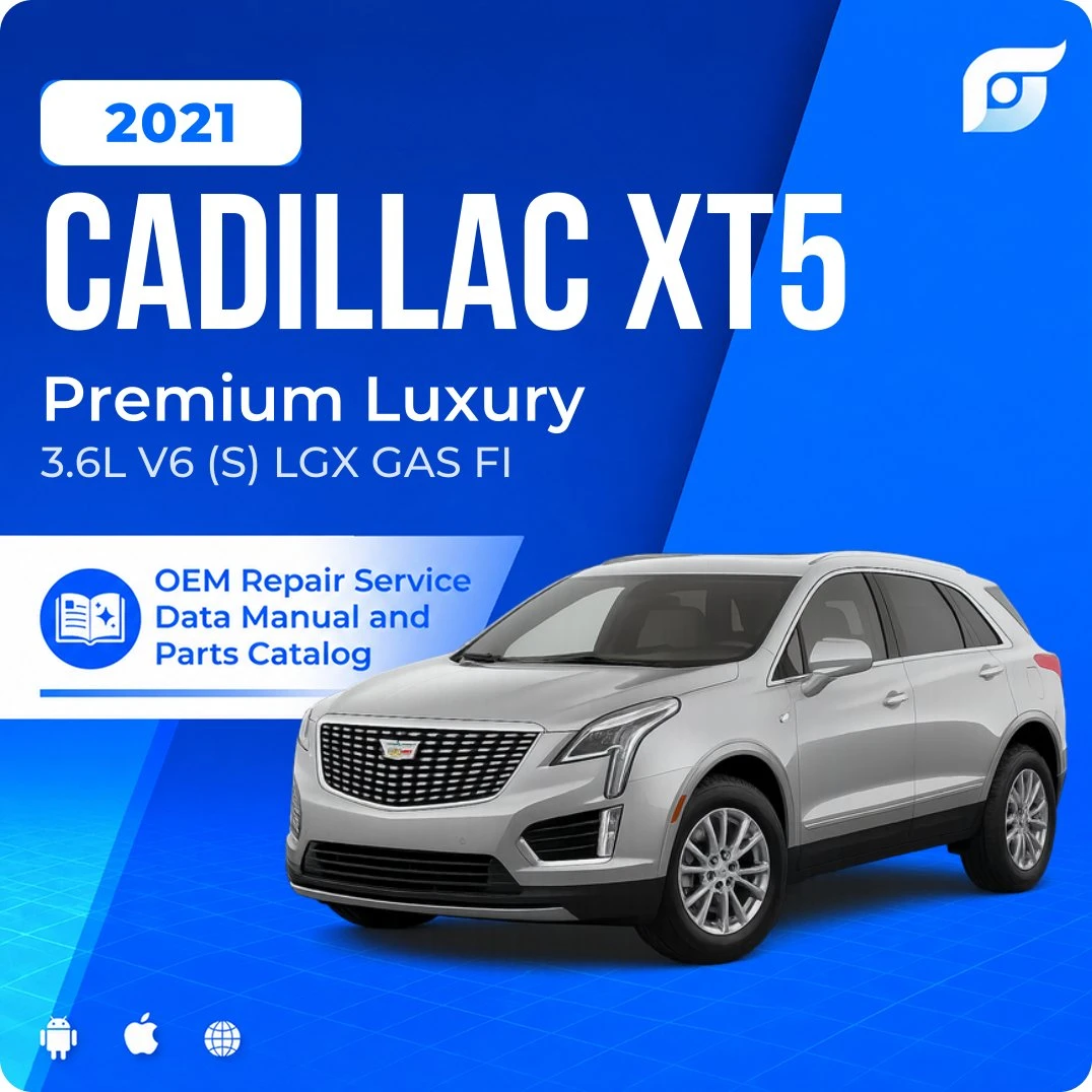 2021 Cadillac XT5 Premium Luxury - OEM Repair Service Manual