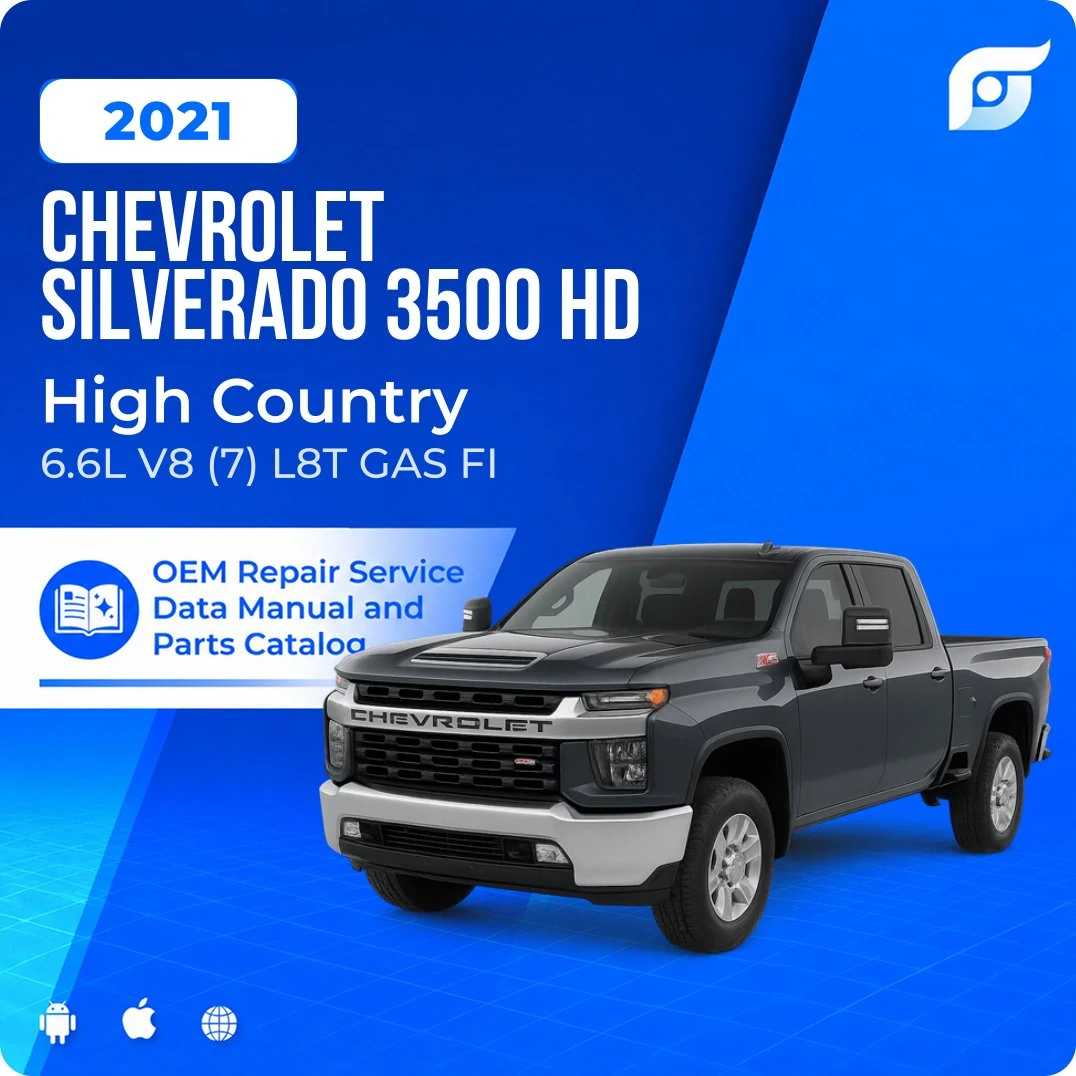 2021 Chevrolet Silverado 3500 HD High Country - OEM Repair Service Manual