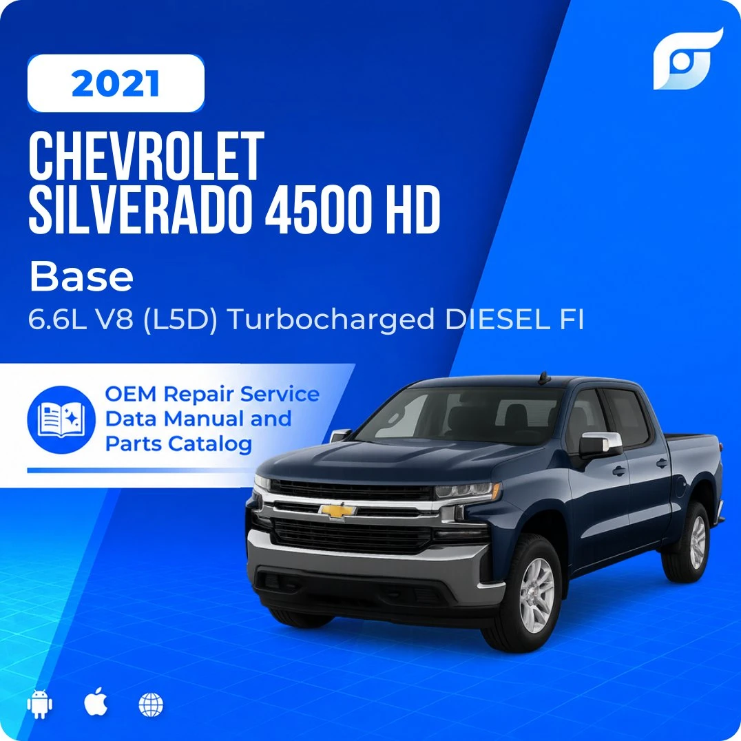 2021 Chevrolet Silverado 4500 HD Base - OEM Repair Service Manual
